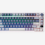 RK ROYAL KLUDGE M75 Displej i Točkić, RGB Pozadinsko Osvetljenje, Hot-Swap, Boja "Ocean Blue", Braon Prekidač