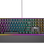 ROYAL KLUDGE RK918 Black RGB gejmerska tastatura sa Rgb underglow rasvetom Red Switch Crna tastatura