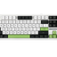 Aula F87 white+black+green/Linear switch