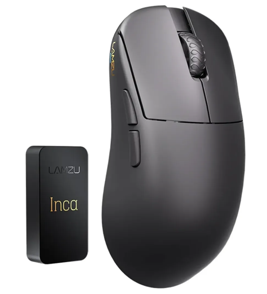 Lamzu Inca Black wireless gaming mouse