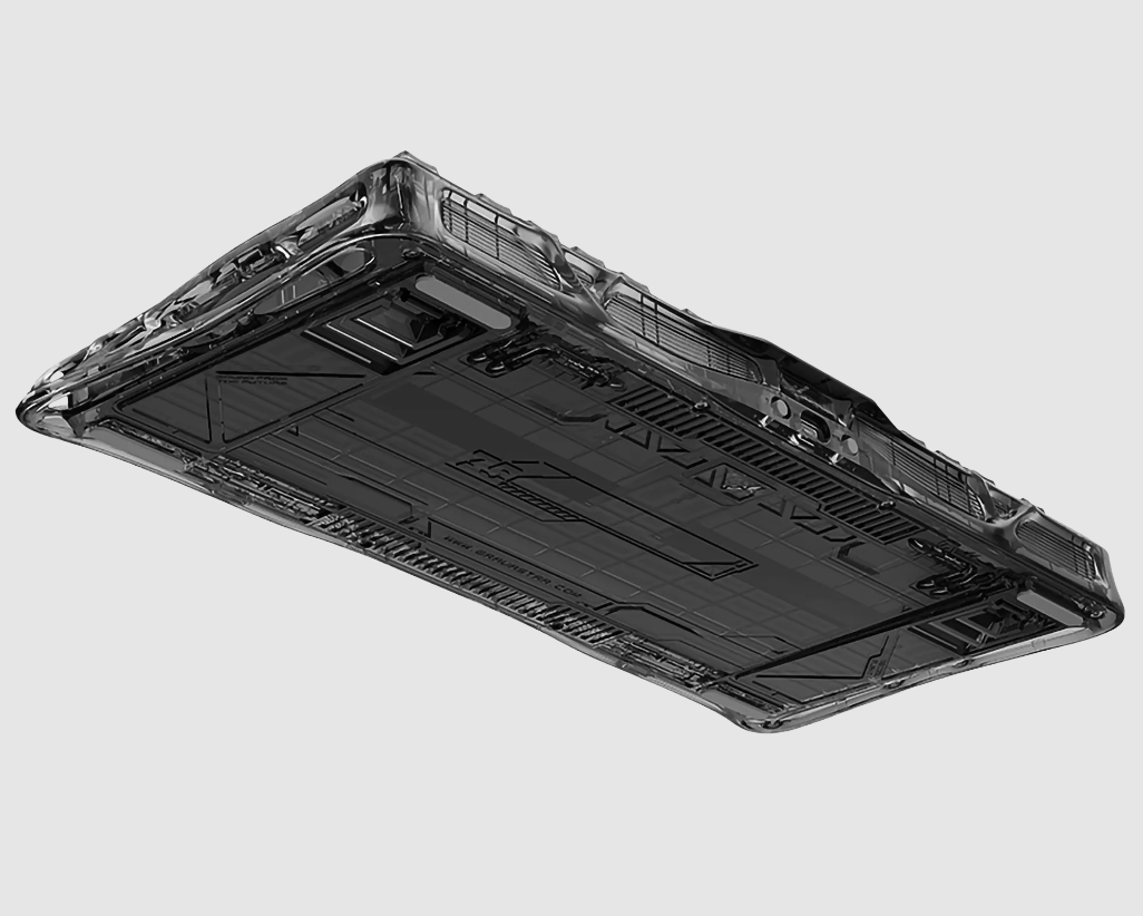 GravaStar Mercury V75 Lite 75% Hall Effect Magnetic Switch Gaming Keyboard Trasnparent Black/Hot-swap/Shine-through keycaps/Specialised magnetic switches compatible with ttc or gateron swap.