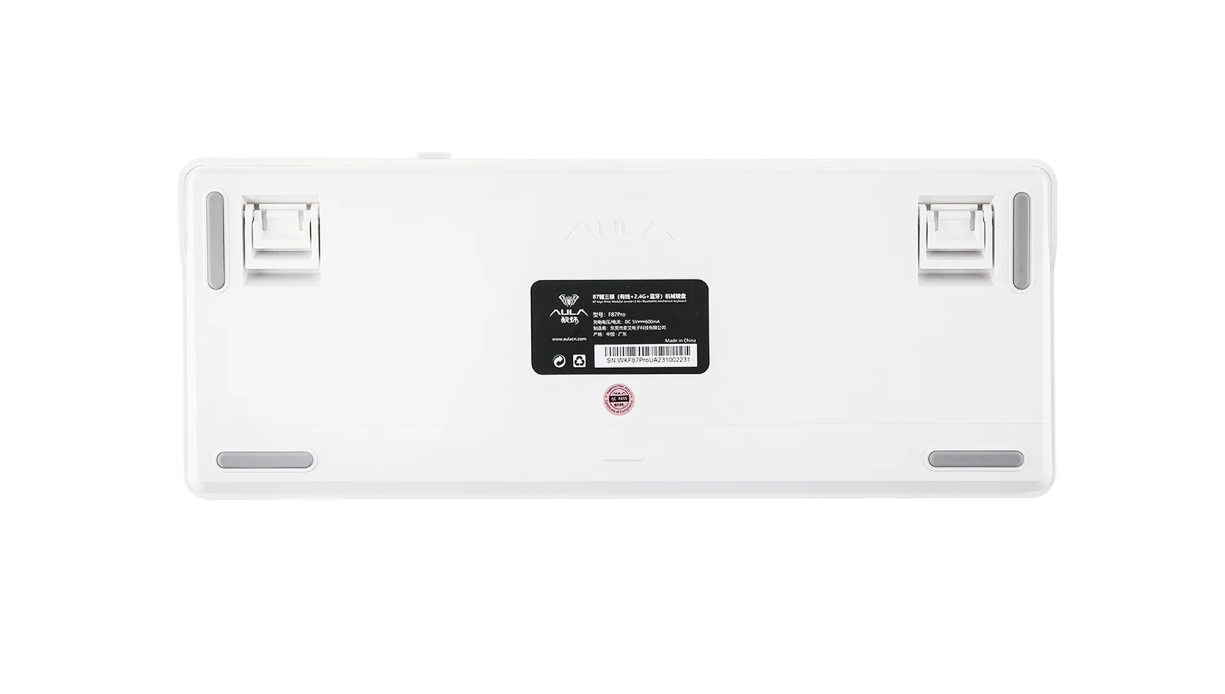 Aula F87 white+blue/Linear switch