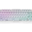 GravaStar Mercury K1 Lite 75% Wireless Mechanical Gaming Keyboard Crystal Aurora/Hot-swap/Shine-through keycaps/BSUN linear switches