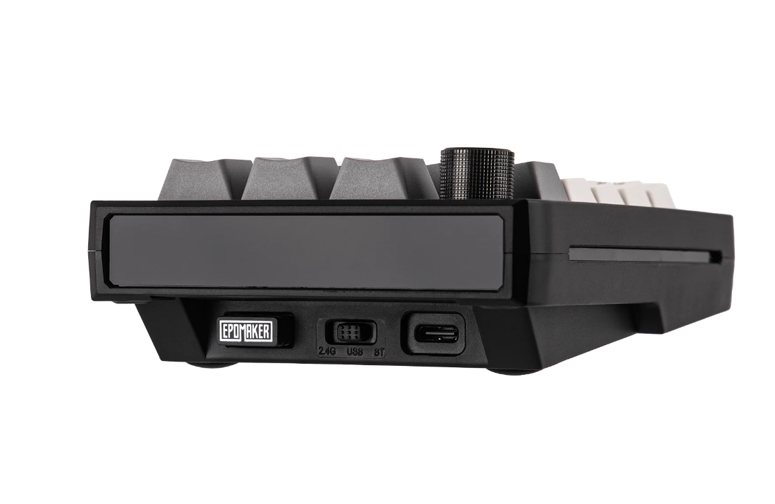 Epomaker EK21 Black Silver Wisteria Linear Switch