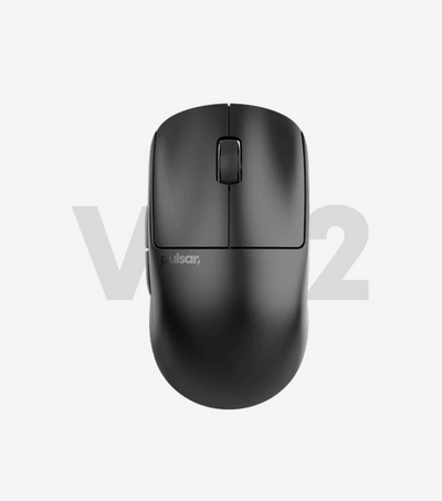 Pulsar X2-V2 Premium Wireless Gaming Mouse Size 2 - Black