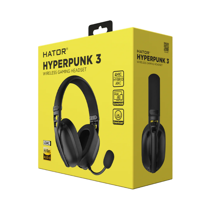 Hator Hyperpunk 3 wireless black