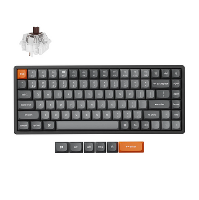 Keychron K2 Max QMK Wireless Mechanical Keyboard (US ANSI Layout) Super Brown Switch