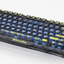 GravaStar Mercury K1 Lite 75% Wireless Mechanical Gaming Keyboard Transparent Black/Hot-swap/Shine-through keycaps/BSUN linear switches