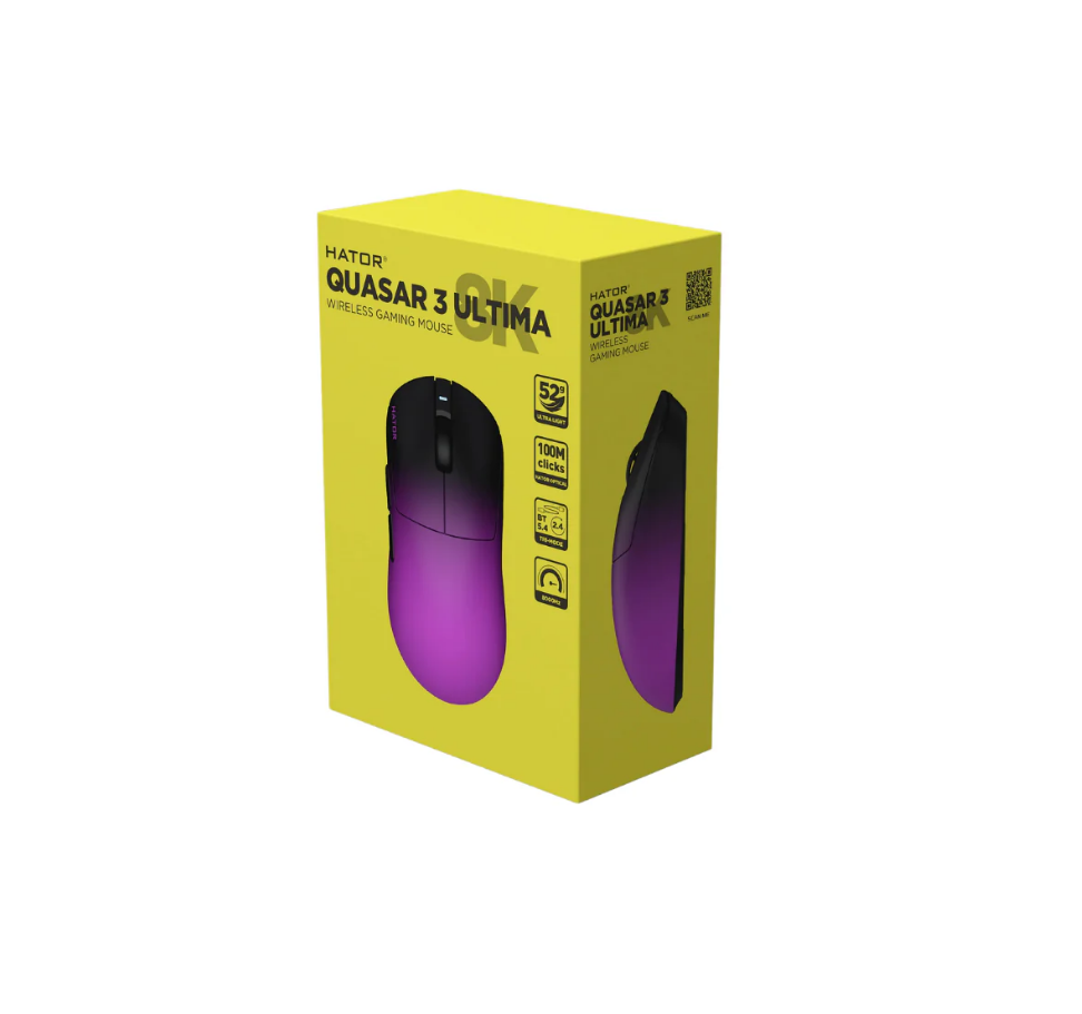 Hator Quasar 3 ULTIMA 8K black-purple