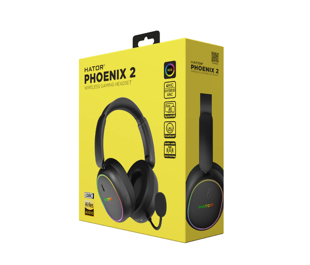 Hator Phoenix 2 wireless black