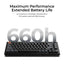 Keychron V1 Ultra 8k V1U-D3 Black / Wireless / Hot-swap / 8k Pooling Rate / Mechanical keyboard / RGB / Keychron Silk POM Switch - Brown