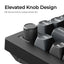 Keychron V1 Ultra 8k V1U-D3 Black / Wireless / Hot-swap / 8k Pooling Rate / Mechanical keyboard / RGB / Keychron Silk POM Switch - Brown