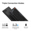 Keychron V1 Ultra 8k V1U-D3 Black / Wireless / Hot-swap / 8k Pooling Rate / Mechanical keyboard / RGB / Keychron Silk POM Switch - Brown