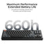 Keychron V3 Ultra 8K V3U-D3 Black / Wireless / Hot-swap / 8k Pooling Rate / Mechanical keyboard / RGB / Keychron Silk POM Switch - Brown