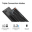 Keychron V3 Ultra 8K V3U-D3 Black / Wireless / Hot-swap / 8k Pooling Rate / Mechanical keyboard / RGB / Keychron Silk POM Switch - Brown