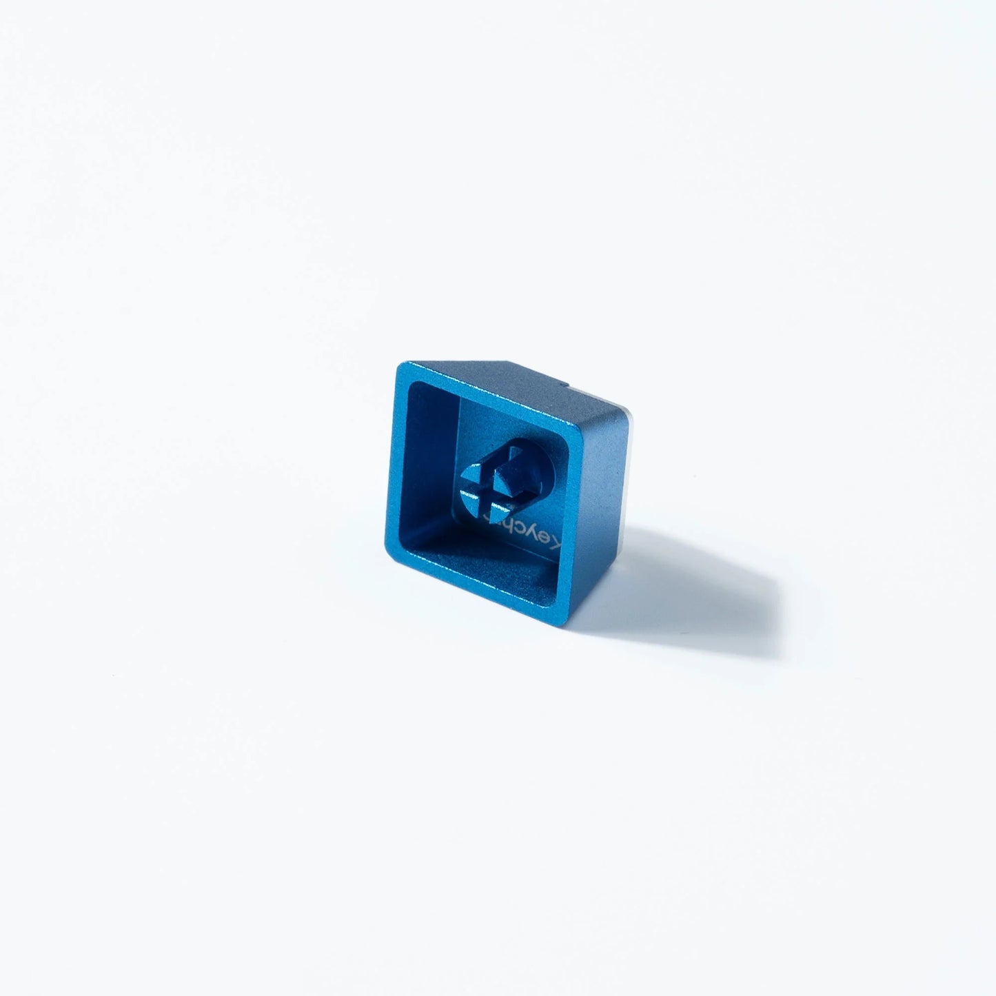 Smile Aluminum Alloy Artisan Keycap-Blue