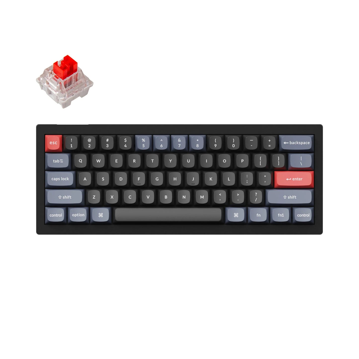 Keychron V4 QMK Custom Mehanička Tastatura (Fully Assembled Version) (Keychron K Pro Red Switch)