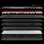 Keychron V3 ANSI 80% TKL Layout 87 Key Frosted Black Full Assembled - Red Switch RGB Hot-Swap Keychron K pro Mechanical Wired Normal Profile QMK Custom Keyboard