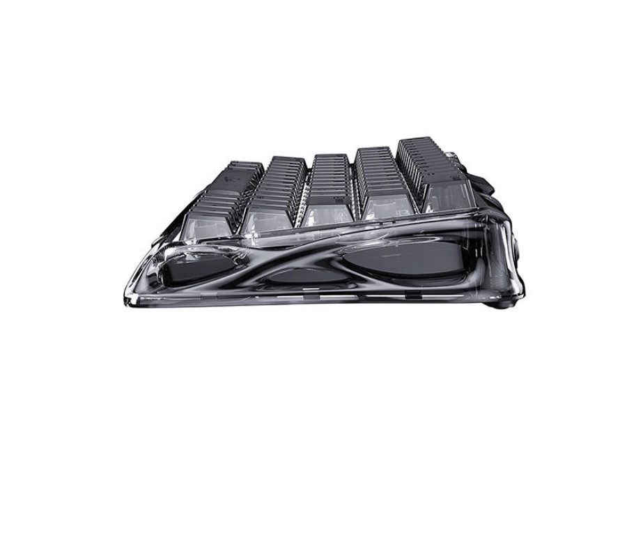 GravaStar Mercury V60 60% Hall Effect Magnetic Switch Gaming Keyboard Onyx Crystal/Hot-swap/Shine-through keycaps/UFO magnetic switches/8000Hz pooling rate