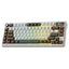 Royal Kludge RK L75 RGB Mehanička Tastatura, Hot-Swap,Boja "Palm Green", Beige Prekidači