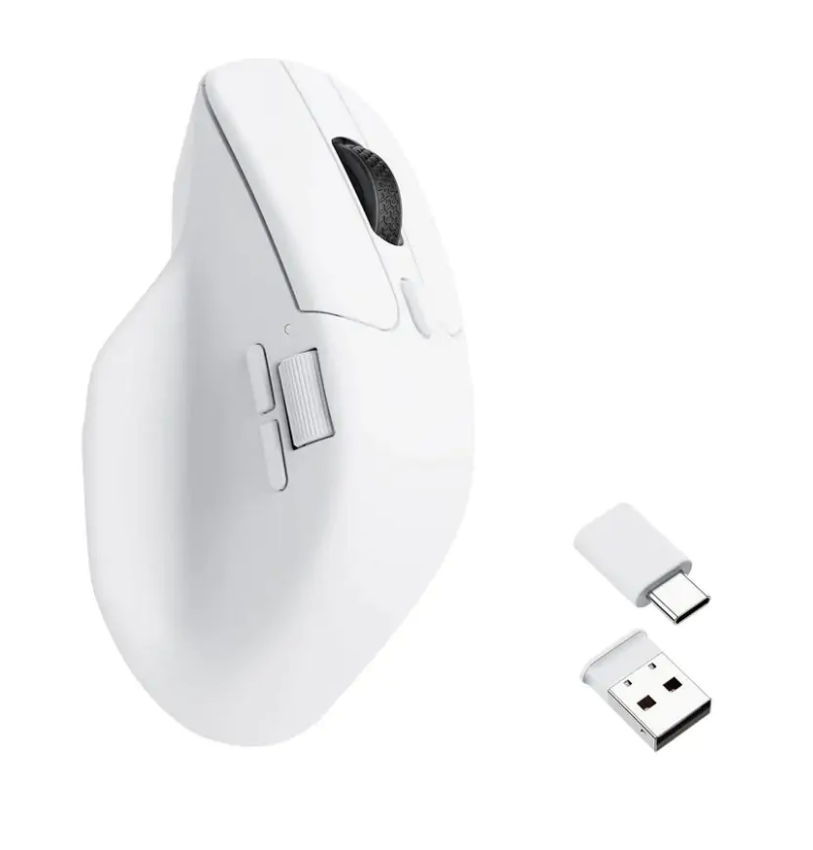 Keychron M6 White Wireless Mouse M3-A3