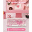 ROYAL KLUDGE R75 Pink Melody Wired Mechanical Keyboard - Cream Switch