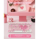 ROYAL KLUDGE R75 Pink Melody Wired Mechanical Keyboard - Cream Switch
