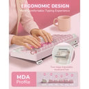 ROYAL KLUDGE R75 Pink Melody Wired Mechanical Keyboard - Cream Switch