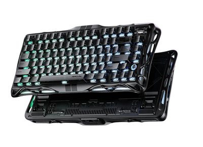 GravaStar Mercury V75 75% Hall Effect Magnetic Switch Gaming Keyboard Stealth Black/Hot-swap/Specialised magnetic switches compatible with ttc or gateron swap/8000Hz USB pooling rate