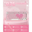 ROYAL KLUDGE R75 Pink Melody Wired Mechanical Keyboard - Cream Switch