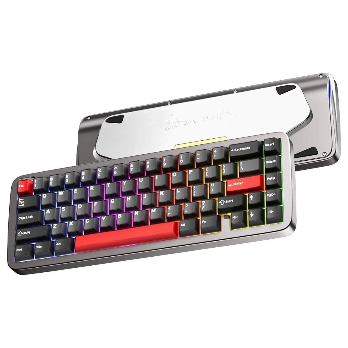 Royale Kludge RK Ultra65 Flagship Model Patina Grey / Wired / Mechanical Linear Cream Switch / Hot-Swap / full solid metal kućište