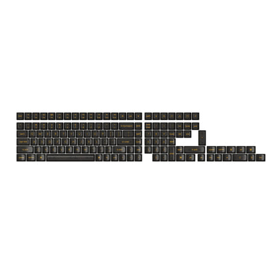 Black Transparent OSA Full Set Keycap Set (137 Keycaps)