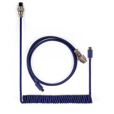 Keychron Coiled Aviator Cable Blue