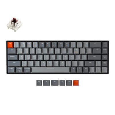 Keychron K6 Wireless Mehanička Tastatura HOT SWAP RGB (Gateron G Pro Brown)